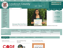 Tablet Screenshot of lcps.org